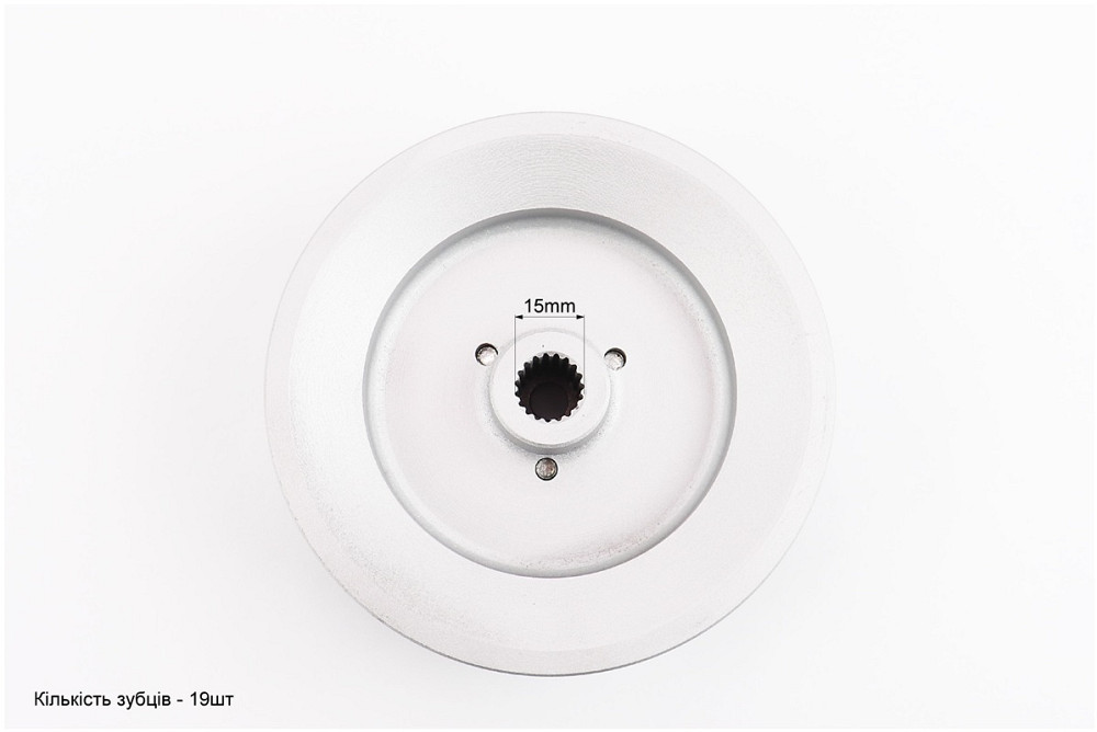 Шків D-125mm під шліц Z-19 (два пази під ремінь SPB) Киев - изображение 4