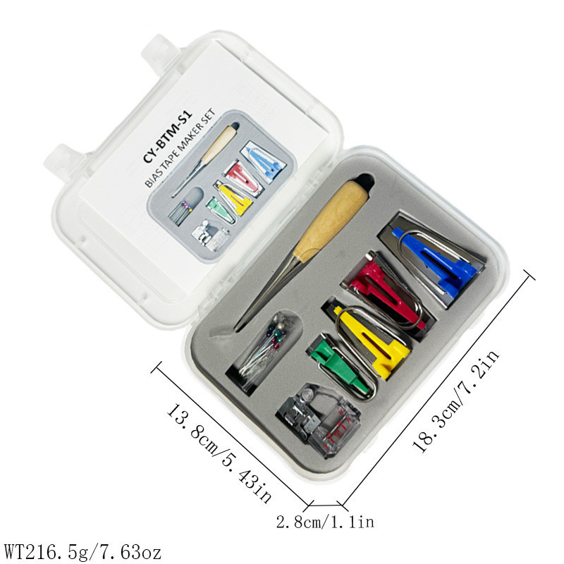 Набор для пэчворка с аксессуарами в кейсе 11 шт. Киев - изображение 5