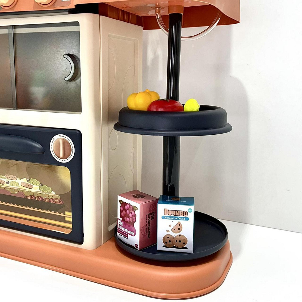 Дитяча кухня TK Group 889-184 тече вода, пар світлові і звукові ефекти Коралова Чернігів - фото 4