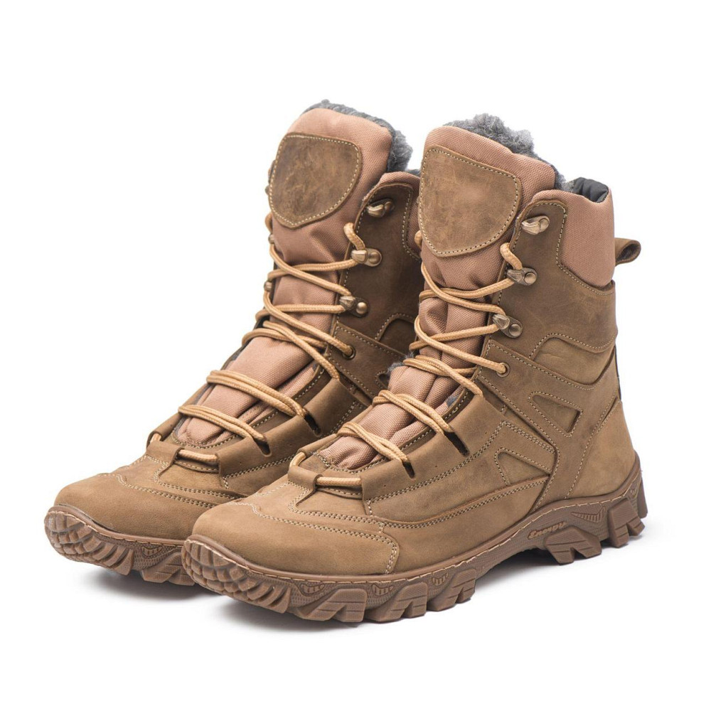Зимові теплі тактичні високі берці кайот Харьков - изображение 1