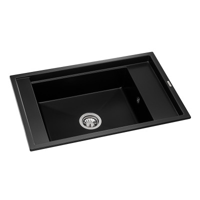 Мойка кухонная GRANADO Estella black shine (gr3301) Винница - изображение 2