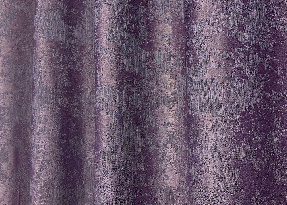 Комплект штор на люверсах VR-Textil Жакард Sultan XO № 1145ш Фіолетовий 150х250 см 2 шт (37-0183) Київ - фото 8