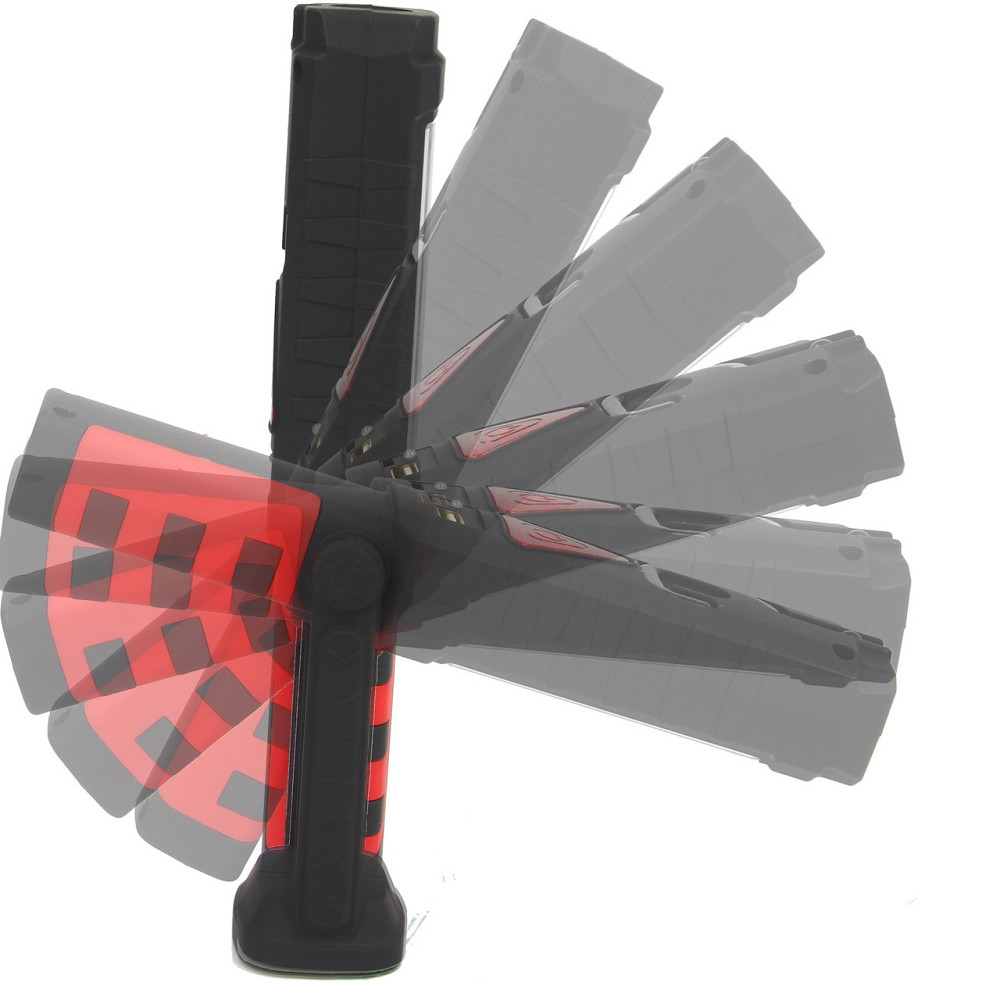 Ліхтарик багатофункційний LED 240 lm з опцією PowerBank червоно-чорний Київ - фото 8