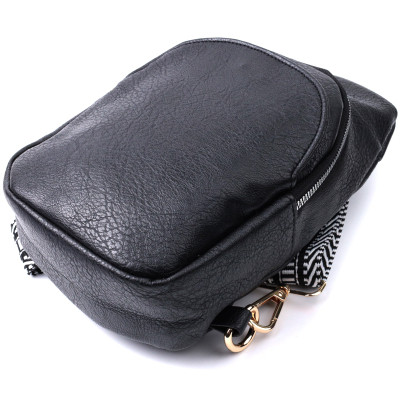 Сумка Vintage З екошкіри Чорна (22781) Вінниця - фото 9