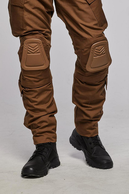Армійські койот чоловічі літні штани ,військові штани ріп стоп з наколінниками і липучками під коліно Львів - фото 5