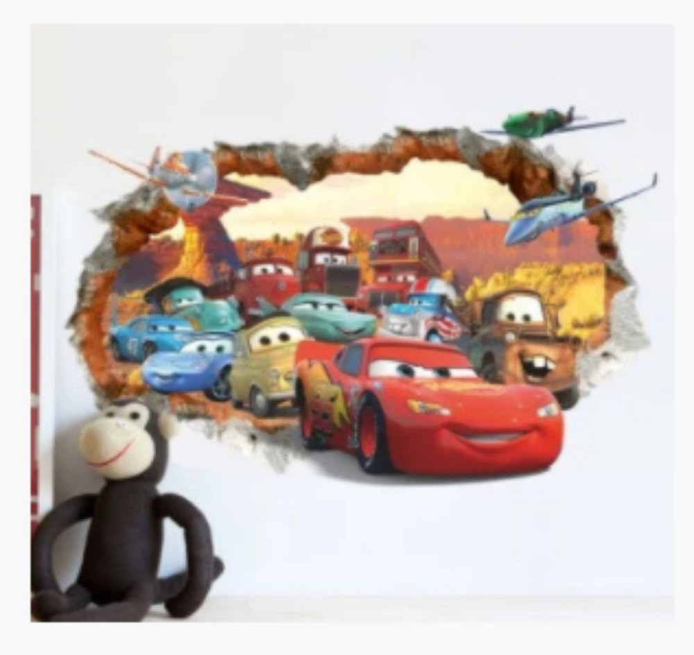 Интерьерная наклейка детская Молния МакКуин Киев - изображение 4