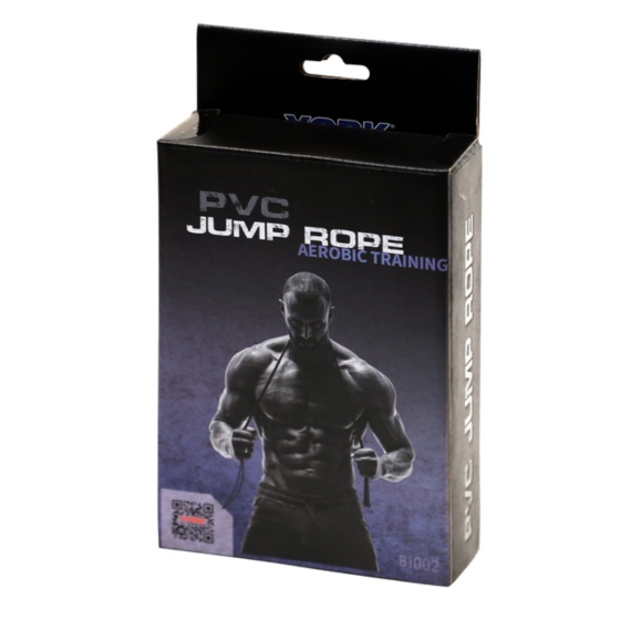 Скакалка York Fitness PVC з пластиковими ручками Київ