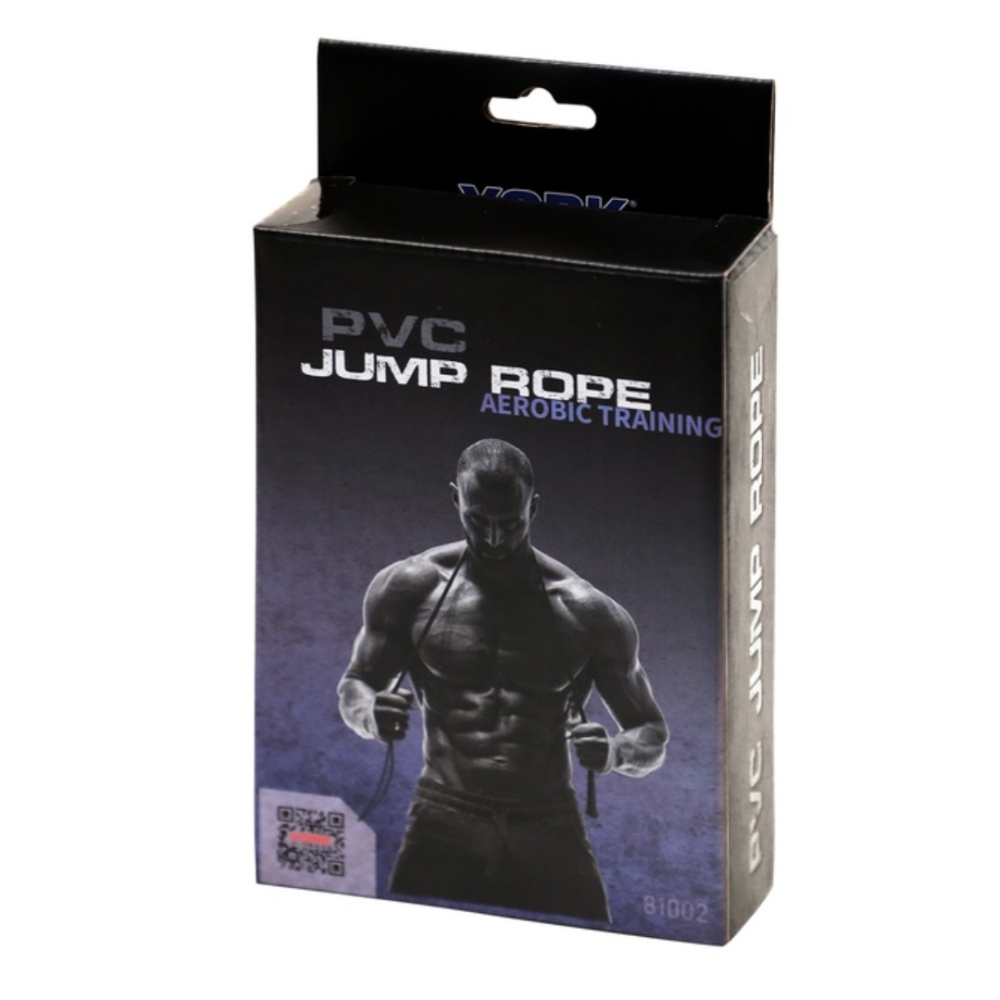 Скакалка York Fitness PVC з пластиковими ручками Київ - фото 2