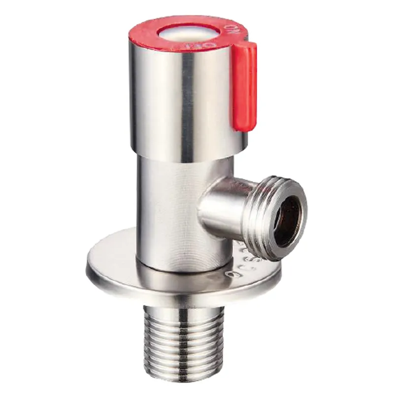 Кран для подключения сантехприборов Mixxus VAL-02-1/2x1/2 с нерж.ст. SUS304 (крас.)(УП.БЛИСТЕР) (MI6118) Киев - изображение 1