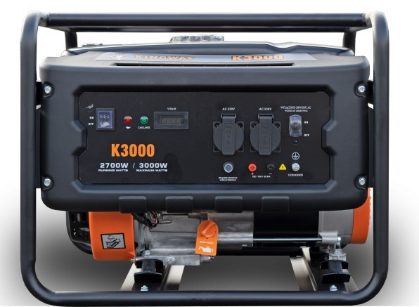 Генератор 3 кВт 220 В бензиновий однофазний ручний запуск надійний Одеса - фото 1