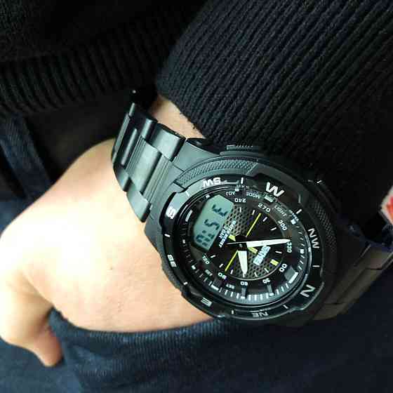 Чоловічий тактичний військовий годинник SKMEI 1370BKWT, Водонепроникний годинник, TR-286 Годинники спортивні Київ