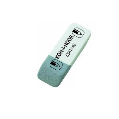 Ластик Koh-i-Noor комбинированный SunPearl, 6541/40 (полибег 5 шт) (6541/40/5/P) Винница - изображение 1