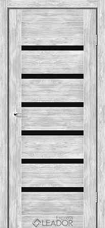 Коллекция LEADOR Express. Двери MILAN  Полотно, эко-шпон Клен роял BLK Киев