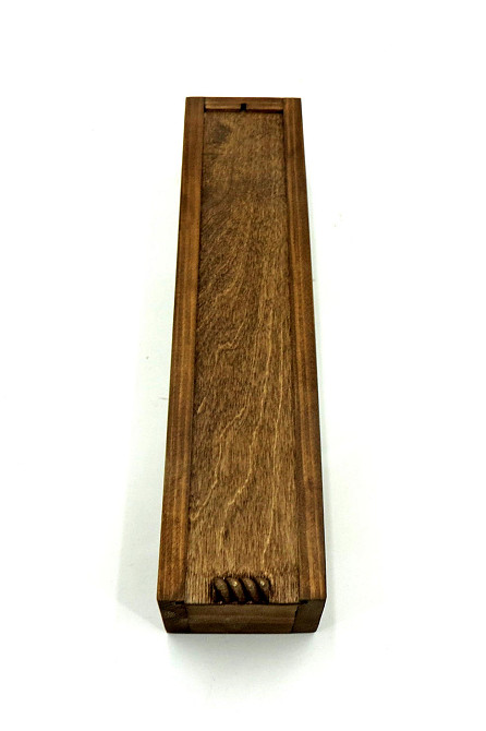 Пенал дерев'яний "Петунія фанера 34х7х8см" капучино Миколаїв - фото 3