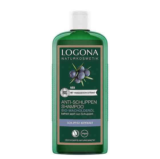БІО-Шампунь для сухої шкіри проти лупи Ялівець Logona 250 мл Київ