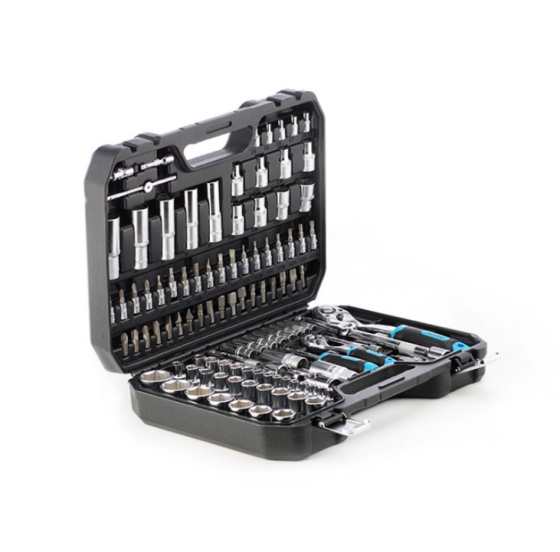 Набір насадок 90T 1/4"; 1/2" CrV 94 шт. APRO Житомир