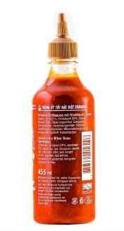 Соус Шрирача с чесноком Sriracha Flying Goose Brand 51% чили 455 мл (Таиланд) Харьков - изображение 2