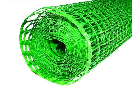 Сітка 45*45 1.0х20 м  пластикова Клевер (зелена) квадрат із запаяним краєм Дніпро