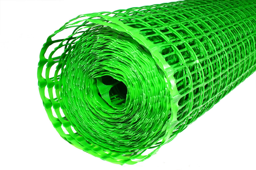 Сітка 45*45 1.0х20 м  пластикова Клевер (зелена) квадрат із запаяним краєм Дніпро - фото 6