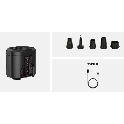 Насос для надувних меблів Flextail Evo Pump 3, 1000 л/хв, чорний (EP3G1300-BK-i) Вінниця - фото 2