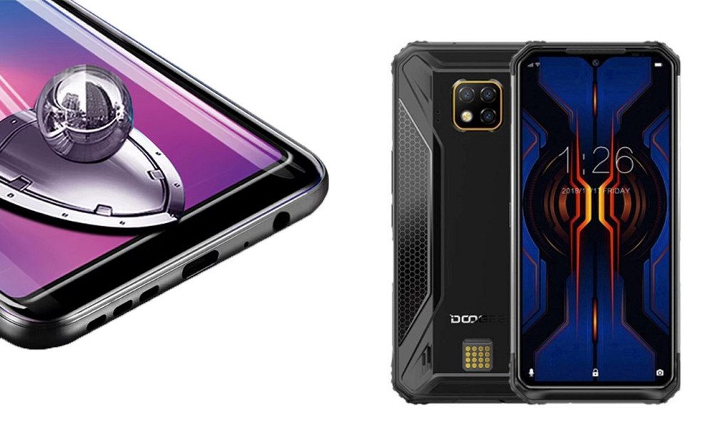 Захисне скло DefenzoGlass для DOOGEE S95 Pro – подвійна міцність Київ - фото 1