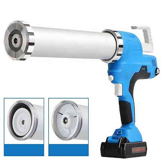 Пістолет для герметика акумуляторний для герметиків у тубах і м'якій упаковці об'ємом 300-600 мл KD-8501 Чернігів