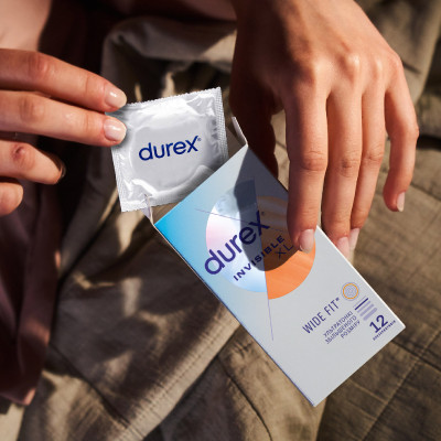 Презервативи Durex Invisible XL ультратонкі збільшеного розміру (ширші) 12 шт. (5052197057119) Вінниця - фото 6