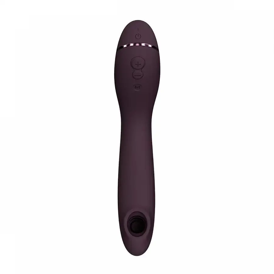 Вібратор для точки G з вакуумною стимуляцією Womanizer OG Aubergine Львів - фото 2