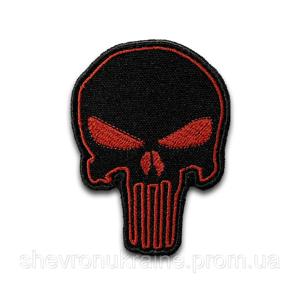 Шеврон Каратель (Форма контурна. На липучці) Розмір 7.5x5см Київ - фото 7