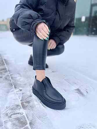 Черевики жіночі GREMMY 207 чорні (зима, шкіра натуральна) (5333) 38р.39р.40р. 38 Коломыя