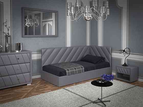 Ліжко-диван SheridanDesign з підйомним механізмом каркас метал 140x200 сірий Київ