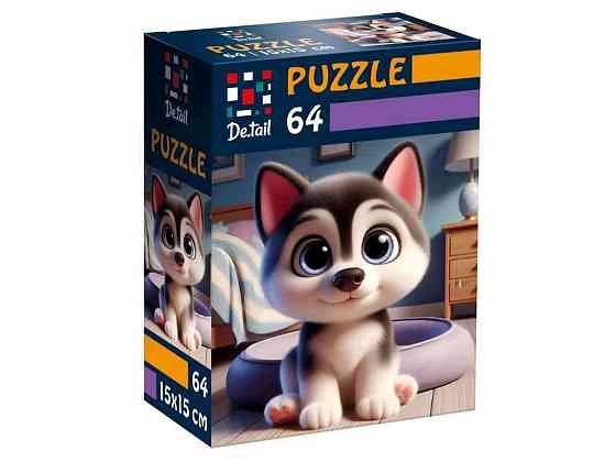 Пазлы Малый хаски DT1234-16 ТМ VLADI TOYS Киев
