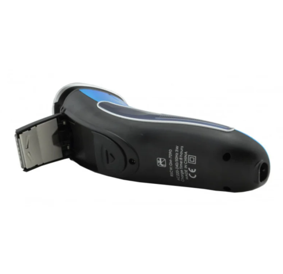 Електробритва GEEMY GM-7090 з трьома плаваючими головками, сухе гоління, триммер, автономність 90 хв Одеса