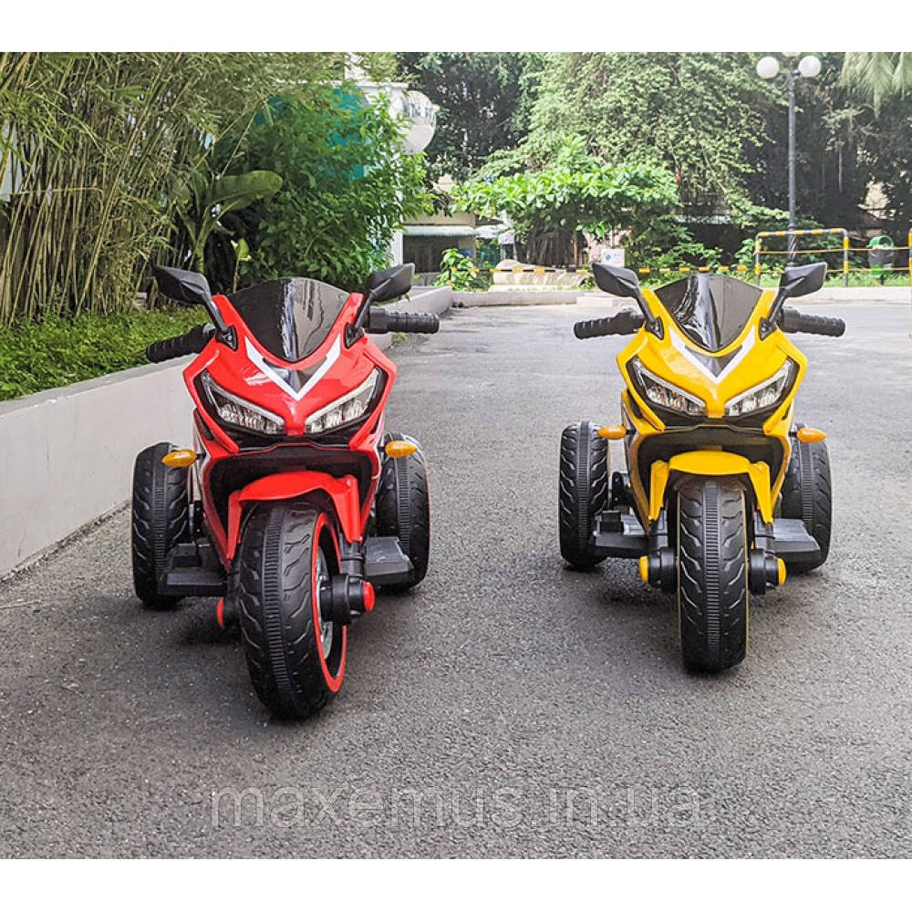 Детский трехколесный электромотоцикл SPOKO SP-518 Синий на аккумуляторе с музыкой и фарами (от 3 лет до 25 кг) Мостиска - изображение 19