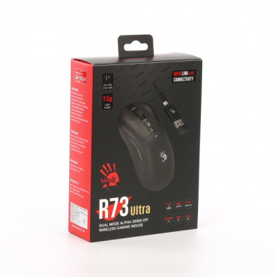 Мишка A4Tech Bloody R73 Ultra Wireless Black (4711421002349) Вінниця - фото 7