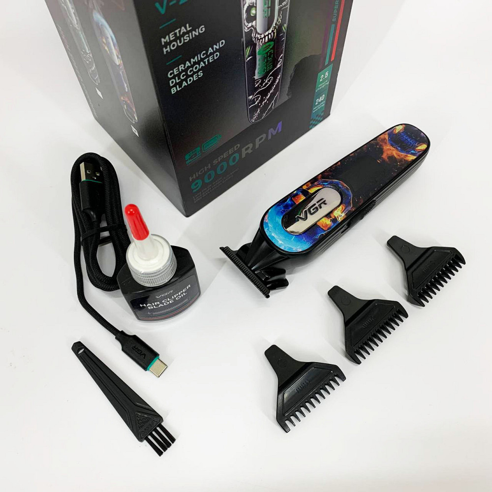 Машинка для стрижки волосся для професіоналів Чоловічий набір стрижки волосся бездротовий DY-90 Львів - фото 5