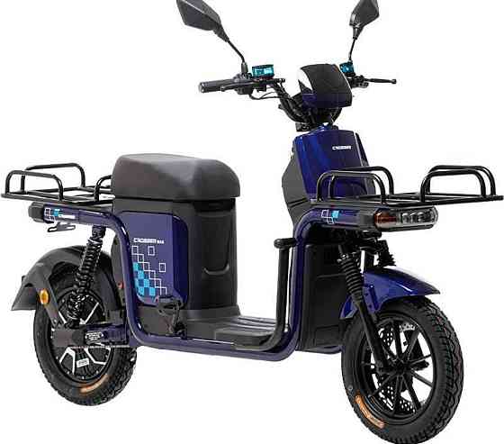 Електровелосипед Crosser SUPER MAX (1200W 30Ah LifePo4) Литий- Синій. Харків