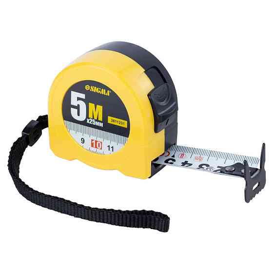 Sigma Рулетка Color 5м×25мм SIGMA (3811231) Київ