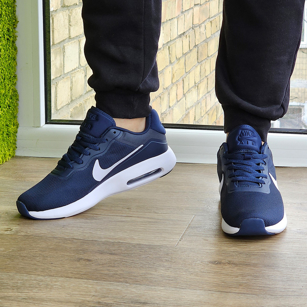 Мужские Кроссовки Nike 90 Синие Найк с Амортизацией Тканевые Летние Сеточка (размеры: 41,42,43,44,45) - 535-4 Днепр - изображение 9