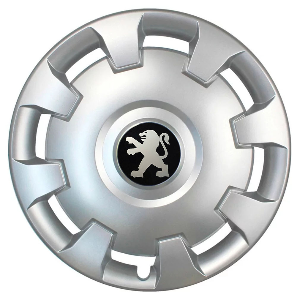 Автомобильные модельные колпаки R14 Peugeot 206 4шт, SJS, серебряные Киев - изображение 1