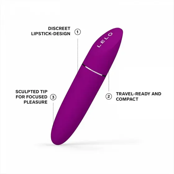 Шикарна віброкуля LELO Mia 3 Deep Rose Львів