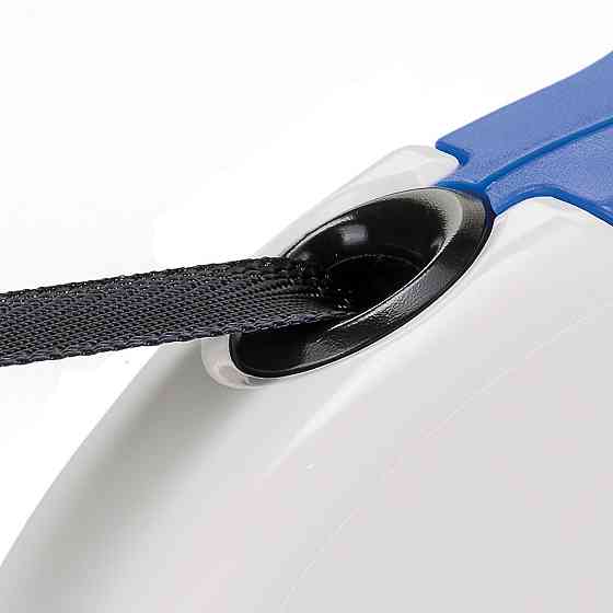 Поводок - рулетка для собак с лентой Ferplast Amigo Tape (Ферпласт Амиго Тейп) 14 х 3.6 х h 12 см - S, Синий Запорожье