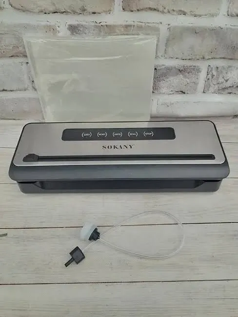 Вакууматор SK-13076 для продуктів, 100 Вт, всмоктування -70 кПа, зварювання 32 см, сухий та вологий режим Одеса - фото 3