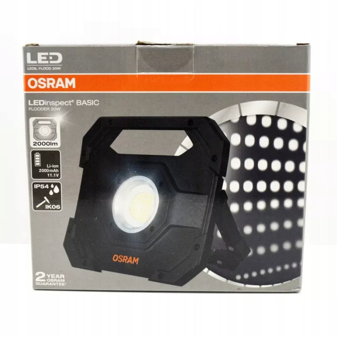 Универсальный Led Прожектор фонарь (Powerbank) 2000 люмен Osram (LEDinspect Basic) Нововолынск - изображение 7