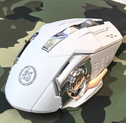 Мышка беспроводная игровая аккумуляторная type c. Харьков - изображение 1