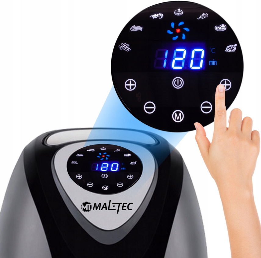 Мультипечь (аэрофритюрница) MalTec 1400 W (Польша) Киев - изображение 9
