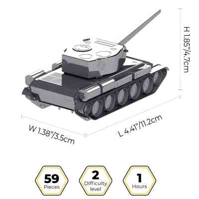 Конструктор Metal Time колекційна модель T-44 (MT072) Вінниця