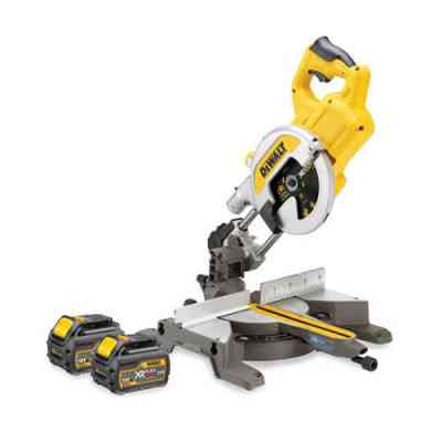 Торцювальна пила DeWALT 54В XR FLEXVOLT Li-Ion, 216х30 мм, XPS, 15 кг, 2x6Ah, TSTAK (DCS777T2) Вінниця