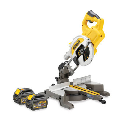 Торцовочная пила DeWALT 54В XR FLEXVOLT Li-Ion, 216х30 мм, XPS, 15 кг, 2x6Ah, TSTAK (DCS777T2) Винница - изображение 1
