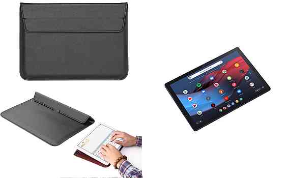 Чохол-конверт VitoCase для Google Pixel Slate m3, з функцією підставки для планшета Чорний Київ